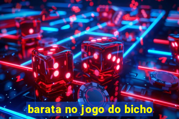 barata no jogo do bicho